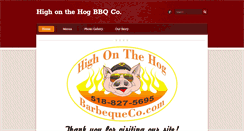 Desktop Screenshot of highonthehogbbqco.com